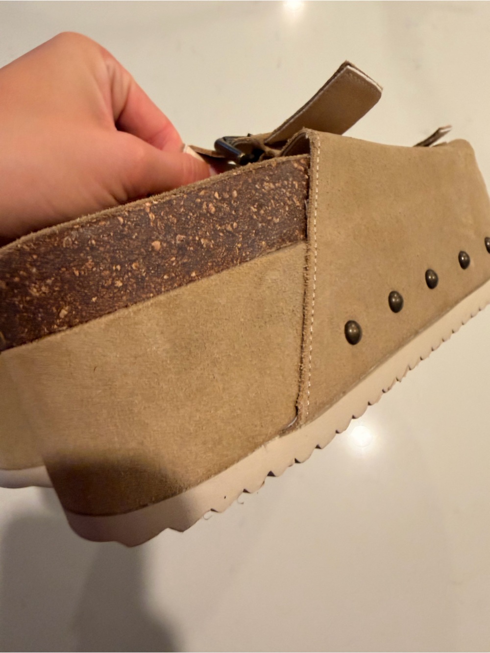Intentionally blank Rule Breaker Flatform Sandals Sz 40 - Picture 4 of 6